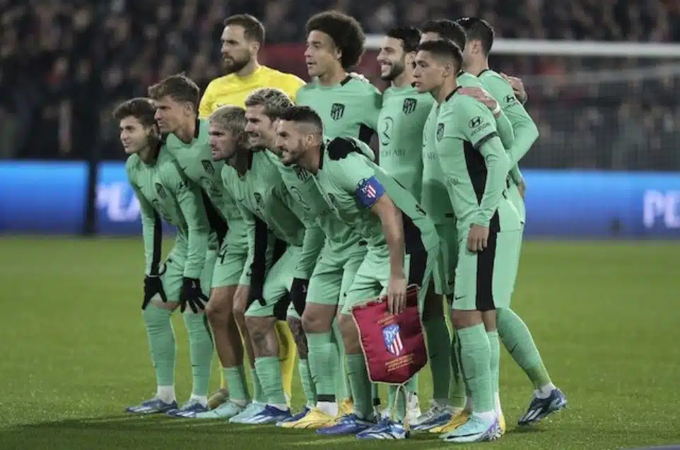 Champions League 2023/2024: Đội hình xuất phát Atletico Madrid gặp chủ nhà Feyenoord ở lượt trận thứ 5 bảng E
