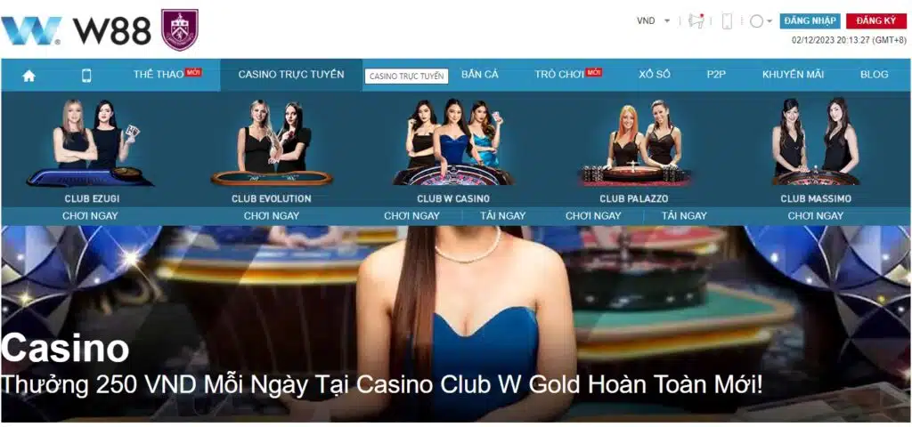 W88 liên kết với các sảnh casino nổi tiếng ngoài đợi thưc trên khắp thế giới