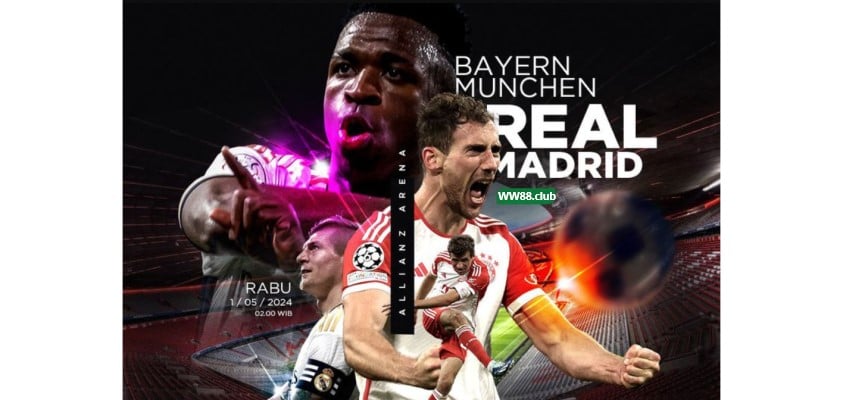 Soi kèo Bayern Munich vs Real Madrid 02h00 ngày 01/05/2024