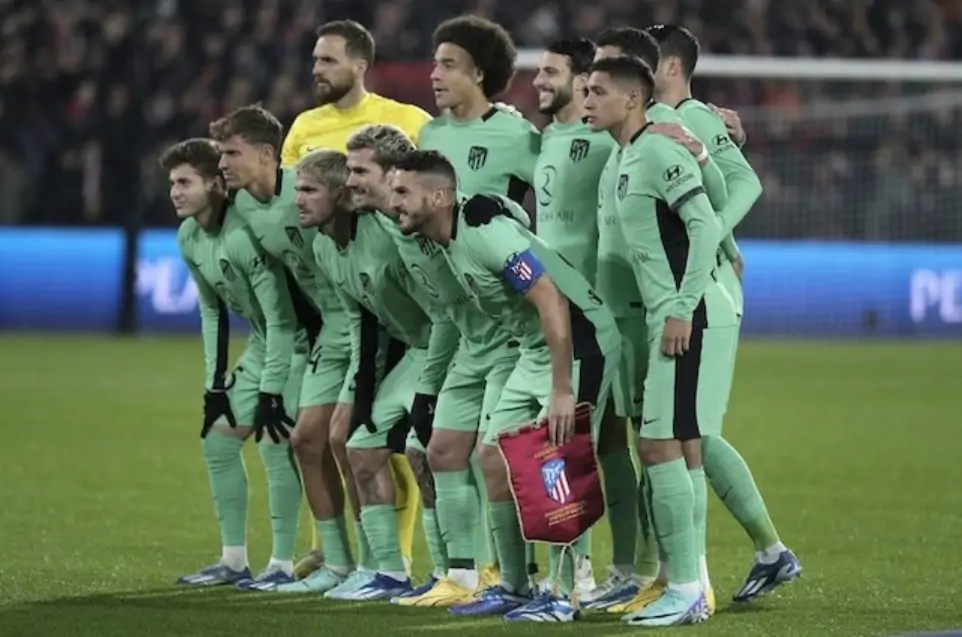 Champions League 2023/2024: Đội hình xuất phát Atletico Madrid gặp chủ nhà Feyenoord ở lượt trận thứ 5 bảng E
